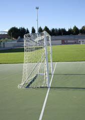 Fototapeta premium Porta di calcio