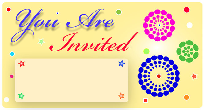 You Are Invited Card