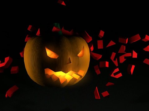 video calabaza halloween