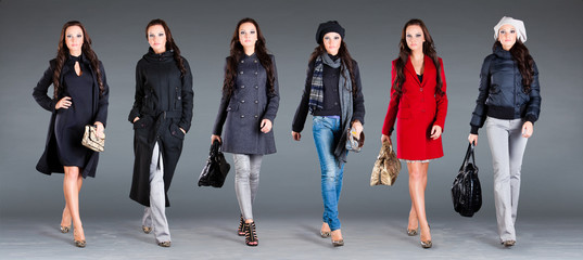 autumn winter collection  lady's clothes