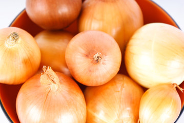 Close up of an onion