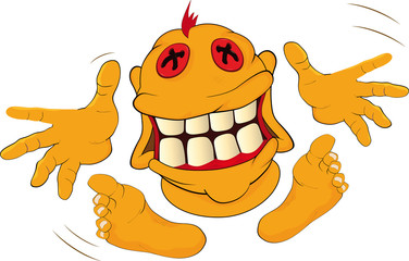 Monster from a terrible fairy tale