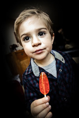 sucette_orange gourmand enfant garçon confiserie bonbon bouille