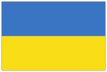 Flagge der Ukraine