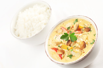 Chicken Curry and Rice