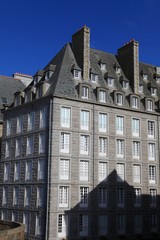 Typical building, Saint-Malo, Brittany, France
