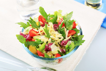 Fresh vegetable salad