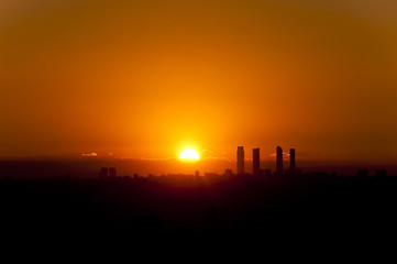 Atardecer desde Paracuellos