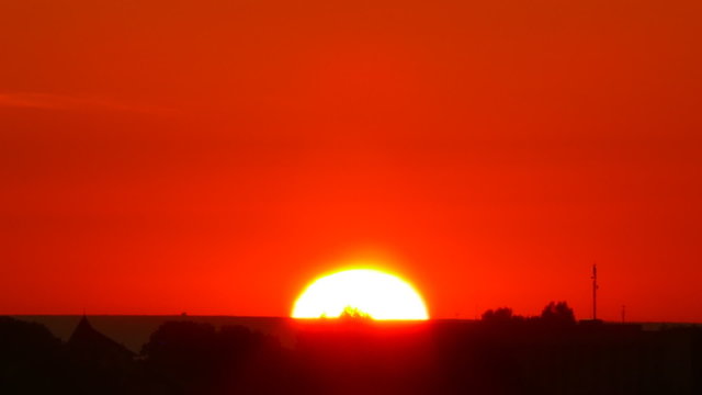 Timelapse sunrise