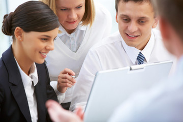 Obraz premium Group work