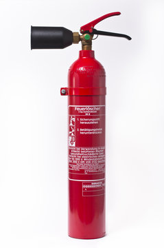 Fire extinguisher - carbon dioxide 2 kg