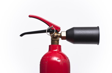 Fire extinguisher - upper part