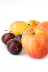 apples and plums