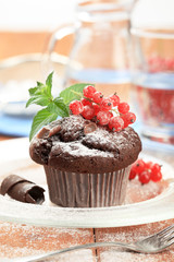 Chocolate muffin