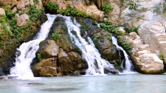 Waterfalls in Saklikent (“Hidden Canyon”) near Fethiye, Turkey