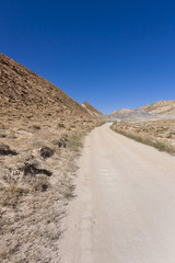 Desert offroad of the Cottonwood Canyon Road
