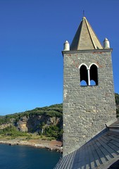 Church in Portovenere, Italian coast