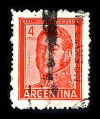 Postage stamp.