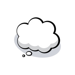 Vector Cartoon Thought Bubble!