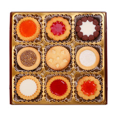 Cookies collection in a package