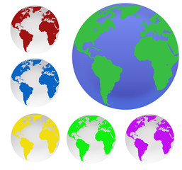 earth globes