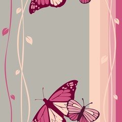 Butterflies pattern - 27024115