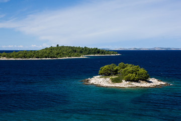 Chorwacja - wyspa - obrazy, fototapety, plakaty