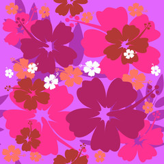 Abstract tropical background