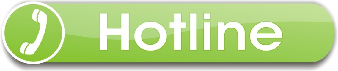 Obraz premium bouton hotline