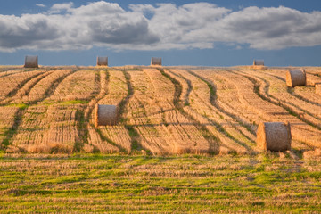 Straw bales