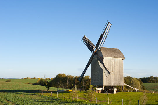 Old Windmill In Germany
