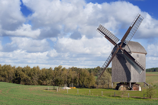 Alte Windmühle in Vorpommern