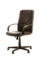 Fototapeta premium Office chair isolated on white