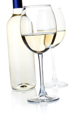 White wine glass