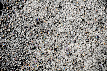 Abstract background of foam