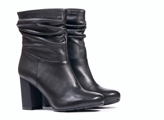 Pair of black female boots