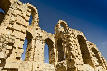 Roman Colosseum in Tunisia