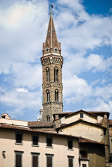 Fototapeta na wymiar Historical Roman Architecture in Florence Italy