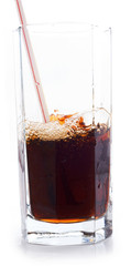 soda in a glass