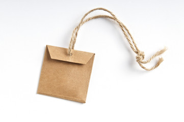 Natural handemade tag