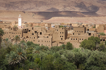 Tineghir in Marokko, Afrika