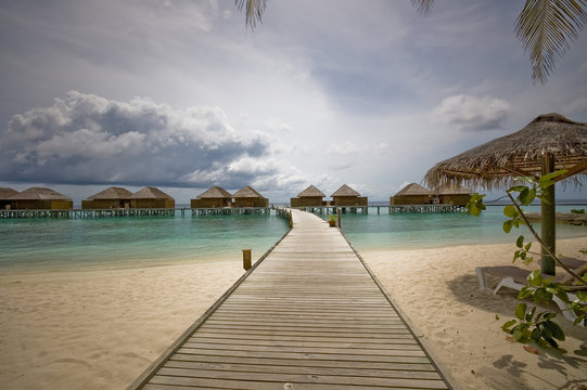 Wasserbungalow