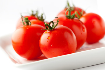Fresh red tomatoes