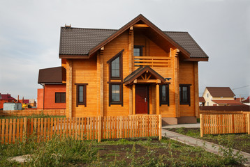 New Wooden House for sale