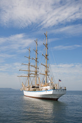 Obraz na płótnie Canvas Big sailing ship
