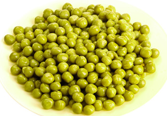 Canned green pea