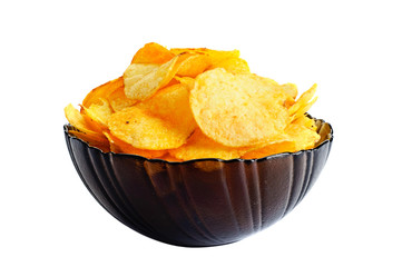 Golden fresh chips