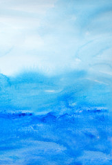 color strokes watercolor painting art