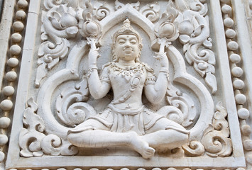 Sculpture in Thai style molding art