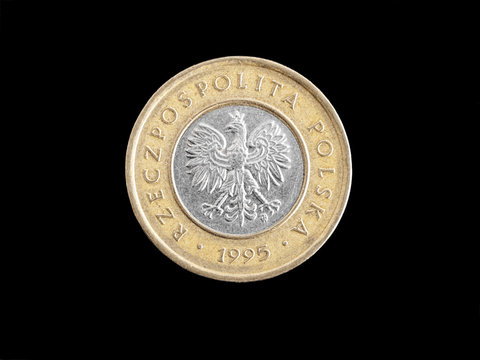 Zloty Polish coin
